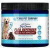Texas Pet Company Flea Defender Flea And Tick Prevention For Dogs, Chewables For Large To Small Dogs, Natural Bacon Flavor Flea & Tick Control Treats For Dogs Soft Chew Supplement, Made In The USA.