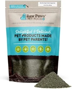 Raw Paws Organic Sea Kelp For Dogs & Cats, 8-oz - Iodine Rich For Thyroid, Digestive & Immune Health - Seaweed Powder For Dogs, Sea Kelp For Cats, Kelp Supplement For Dogs, Dried Kelp Powder For Dogs -Dog Supply Store 51v0bOUu2L. AC
