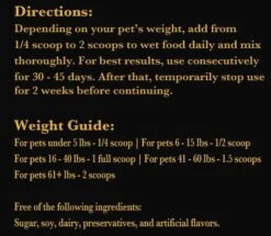 Lexelium Weight Gainer Supplement For Dogs & Cats - Muscle Building & Appetite Stimulation - 100% Natural Pet Supplement To Add Weight & Increase Immunity In Puppies And Kittens -200g -Dog Supply Store 51vFFjtky1L