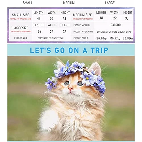 LEFEDA Pet Transport Dog Bags Carry Travel Bag For Cat Carrier Bags For Small Dogs Adjustable Chat Pet Sling Backpack For Dog Protector Pet Backpack Carrier (Color : Pink, Size : Pets Within 3 Kg) 7 LEFEDA Pet Transport Dog Bags Carry Travel Bag For Cat Carrier Bags For Small Dogs Adjustable Chat Pet Sling Backpack For Dog Protector Pet Backpack Carrier (Color : Pink, Size : Pets Within 3 Kg) - Image 5