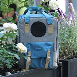 LEFEDA Fashion Portable Dog Cat Carrier Bag Japanese Outdoor Pet Double Shoulder Backpack For Small Dog Cat Breathable Mesh Travel Bag Pet Backpack Carrier (Color : Green) 14 LEFEDA Fashion Portable Dog Cat Carrier Bag Japanese Outdoor Pet Double Shoulder Backpack For Small Dog Cat Breathable Mesh Travel Bag Pet Backpack Carrier (Color : Green) -Dog Supply Store 51vyChhYbUL