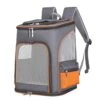 LEFEDA Cat Backpack Carrier Bag Pet Outdoor Travel Shoulder Bag Carriers For Cats Small Dogs Backpack Breathable Strong Cat Backpack Pet Backpack Carrier (Color : Gray) 1 LEFEDA Cat Backpack Carrier Bag Pet Outdoor Travel Shoulder Bag Carriers For Cats Small Dogs Backpack Breathable Strong Cat Backpack Pet Backpack Carrier (Color : Gray) -Dog Supply Store 51w1DyGSxdL