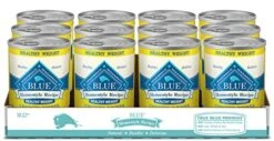 Blue Buffalo Homestyle Recipe Natural Adult Healthy Weight Wet Dog Food, Chicken 12.5-oz Can (Pack Of 12)