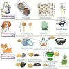 Puppy Kit,26 Pack Puppy Essential Starter Kit For Small And Medium Dogs,includes Dog Bed Blankets,Dog Grooming Tools,Puppy Training Bag,Dog Leashes Accessories,Dog Feeding Bowls And Dog Walking Kit,Perfect Welcome Home Gift For New Puppies -Dog Supply Store 51wQzFTET0L