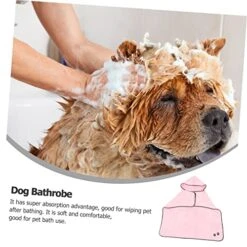 POPETPOP 3pcs Pet Bathrobe Towel Quick Dry Towel Quick Drying Towel Microfiber Bath Towel Microfiber Body Towels Dog Towels For Small Dogs Microfiber Bath Towels Pet Absorbent Bathrobe Pink 9 POPETPOP 3pcs Pet Bathrobe Towel Quick Dry Towel Quick Drying Towel Microfiber Bath Towel Microfiber Body Towels Dog Towels For Small Dogs Microfiber Bath Towels Pet Absorbent Bathrobe Pink -Dog Supply Store 51wbgy4KjoL