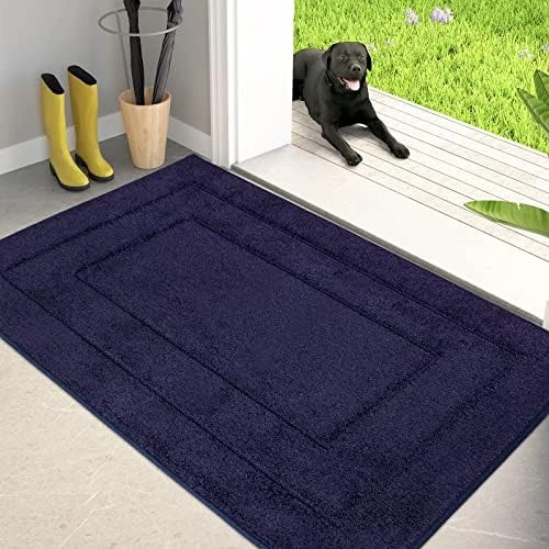 PURRUGS Dirt Trapper Door Mat 32" X 70", Non-Slip/Skid Machine Washable Entryway Rug, Dog Door Mat, Super Absorbent Welcome Mat For Muddy Wet Shoes And Paws, Burgundy Red 15 PURRUGS Dirt Trapper Door Mat 32" X 70", Non-Slip/Skid Machine Washable Entryway Rug, Dog Door Mat, Super Absorbent Welcome Mat For Muddy Wet Shoes And Paws, Burgundy Red - Image 13