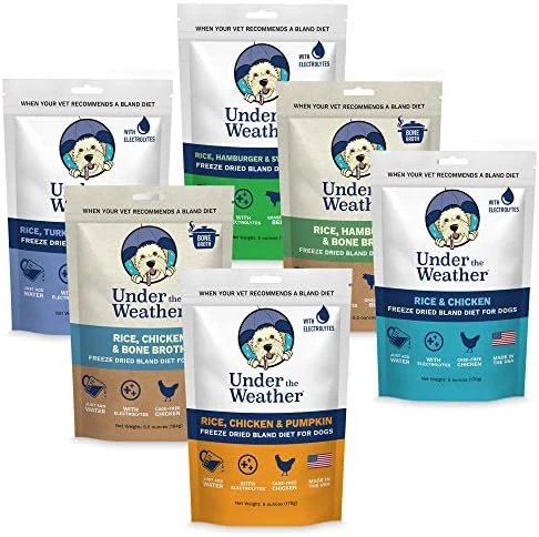 Under The Weather Easy To Digest Bland Diet For Sick Dogs - Contains Electrolytes - Gluten Free, All Natural, Freeze Dried 100% Human Grade Meats - Rice, Chicken & Pumpkin 13 Under The Weather Easy To Digest Bland Diet For Sick Dogs - Contains Electrolytes - Gluten Free, All Natural, Freeze Dried 100% Human Grade Meats - Rice, Chicken & Pumpkin - Image 11