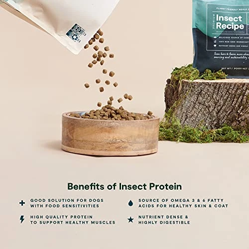 Open Farm Kind Earth Insect Based Dry Dog Kibble, Natural Source Of Complete Protein, Nutrient-Dense, Highly Digestible, Hypoallergenic, Lower Carbon Footprint (3.5 Pound Pack Of 1) 4 Open Farm Kind Earth Insect Based Dry Dog Kibble, Natural Source Of Complete Protein, Nutrient-Dense, Highly Digestible, Hypoallergenic, Lower Carbon Footprint (3.5 Pound Pack Of 1) - Image 2