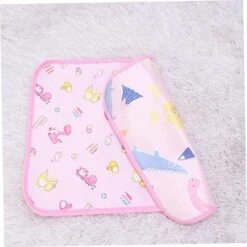 Pet Pee Pad 3pcs Pet Pee Pad Puppy Pee Pads Cartoon Dinosaur Pet Pee Mat Pet Floor Mat Puppy Training Pad Urine Pad Blush Earth Tones Pink Double-Sided Dog Mat -Dog Supply Store 51yGqKW4z9L