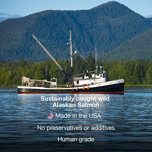 Pure Wild Alaskan Salmon Oil For Dogs, Cats, Ferrets - 16 Oz Liquid Omega 3 Fish Oil, Pump On Food - Unscented All Natural Supplement For Skin And Coat, Joints, Heart, Brain, Allergy, Weight, Immune 5 Pure Wild Alaskan Salmon Oil For Dogs, Cats, Ferrets - 16 Oz Liquid Omega 3 Fish Oil, Pump On Food - Unscented All Natural Supplement For Skin And Coat, Joints, Heart, Brain, Allergy, Weight, Immune - Image 3