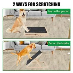 Scratch Square For Dogs With Treat Box, Dog Scratch Pad For Nails, Dog Nail Scratch Board, Nail File Dog Toy, Alternative To Dog Nail Clippers And Dog Nail Grinders -Dog Supply Store 51zSDtJ6yVL