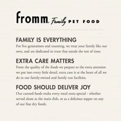 Fromm Salmon & Chicken Pate Dog Food - Premium Wet Dog Food - Salmon Recipe - Case Of 12 Cans -Dog Supply Store 51zU3XN22WL