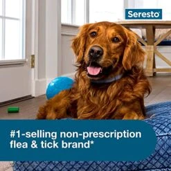 Seresto Large Dog Vet-Recommended Flea & Tick Treatment & Prevention Collar For Dogs Over 18 Lbs. | 8 Months Protection 16 Seresto Large Dog Vet-Recommended Flea & Tick Treatment & Prevention Collar For Dogs Over 18 Lbs. | 8 Months Protection -Dog Supply Store 51zbhNcy3aL