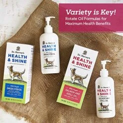 Dr. Harvey's Health & Shine Salmon And Krill Fish Oil For Dogs- Supports Healthy Heart, Brain, And Eyes (16 FL OZ) -Dog Supply Store 61ErGBOZrXL