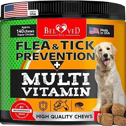 Flea And Tick Prevention Chewable Pills For Dogs - Revolution Oral Flea Treatment For Pets & Complex Multivitamin -Natural Pest Control & Defense Chews - Small Tablets Made In USA (10 Oz) 8 Flea And Tick Prevention Chewable Pills For Dogs - Revolution Oral Flea Treatment For Pets & Complex Multivitamin -Natural Pest Control & Defense Chews - Small Tablets Made In USA (10 Oz) - Image 6