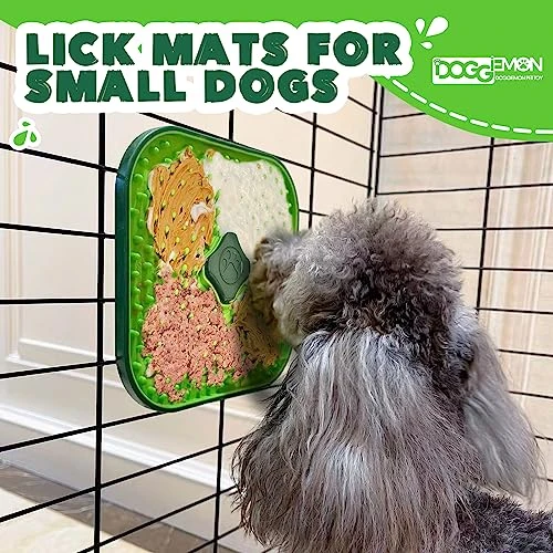 Dogginmen Dog Lick Mat,Licking Mat For Large Medium Small Dogs And Cats Crate,Interactive 7.1" Large Size Lick Mats For Crate Training,Reduce Anxiety And Boredom,Dog Lick Mat Treat For Peanut Butter 4 Dogginmen Dog Lick Mat,Licking Mat For Large Medium Small Dogs And Cats Crate,Interactive 7.1" Large Size Lick Mats For Crate Training,Reduce Anxiety And Boredom,Dog Lick Mat Treat For Peanut Butter - Image 2