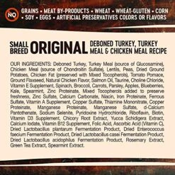 Wellness CORE Grain-Free High-Protein Small Breed Dry Dog Food, Natural Ingredients, Made In USA With Real Meat (Adult, Turkey, 4-Pound Bag) -Dog Supply Store 61S96ioQzAL