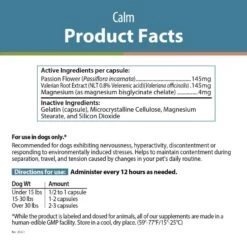 JustFoodForDogs Calm Supplements For Dogs - Stress Relief For Separation Anxiety, Thunder, Travel & Noise (90 Count) 12 JustFoodForDogs Calm Supplements For Dogs - Stress Relief For Separation Anxiety, Thunder, Travel & Noise (90 Count) -Dog Supply Store 61pURziryZL