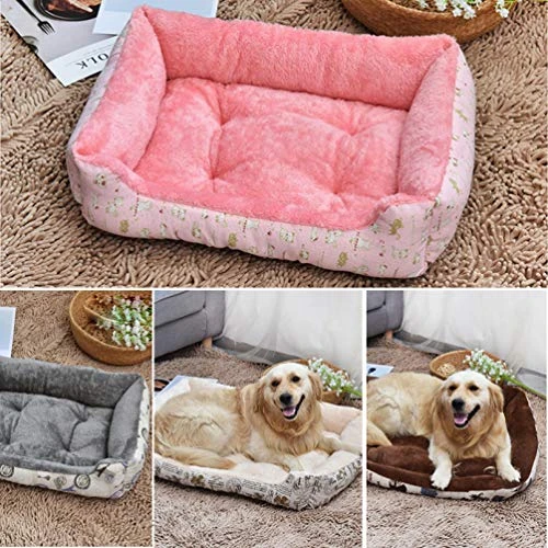 SENERY Soft Pet Puppy Warm House Plush Cozy Nest Pad Dog Beds Plus Size Large Dog Mat Durable Cat Kennel 3 SENERY Soft Pet Puppy Warm House Plush Cozy Nest Pad Dog Beds Plus Size Large Dog Mat Durable Cat Kennel